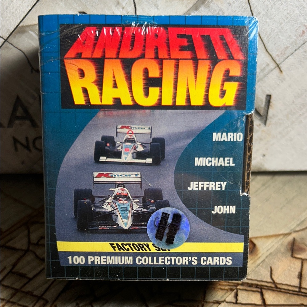 Andretti Racing 1992 Premium Collectors Set 100 Cards Factory Sealed Hologram